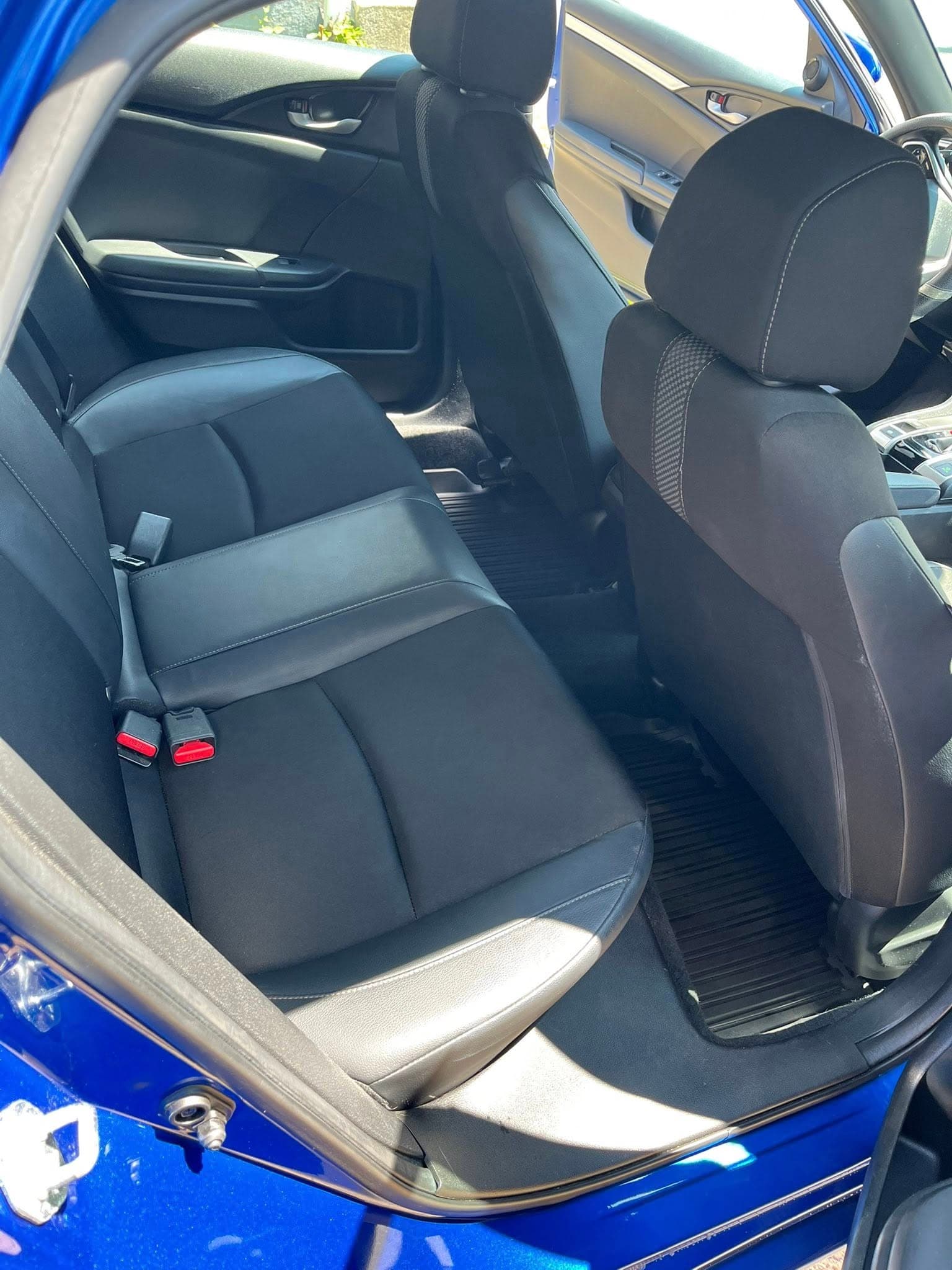 Honda Civic full detail — before and after mobile detailing in Beverly, MA after